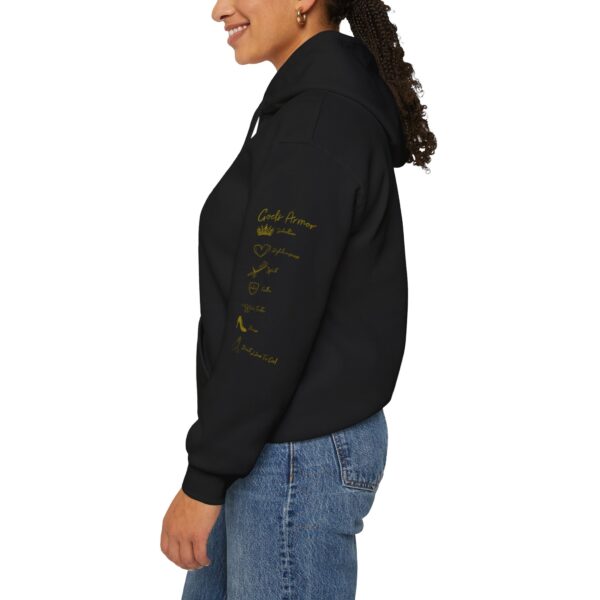 Christian Armor Up Woman Hoodie | Woman with Her Bible - Image 12