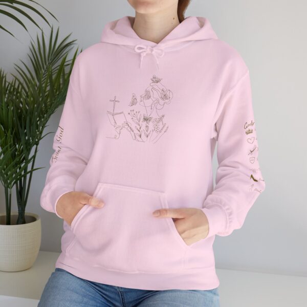 Christian Armor Up Woman Hoodie | Woman with Her Bible - Image 23