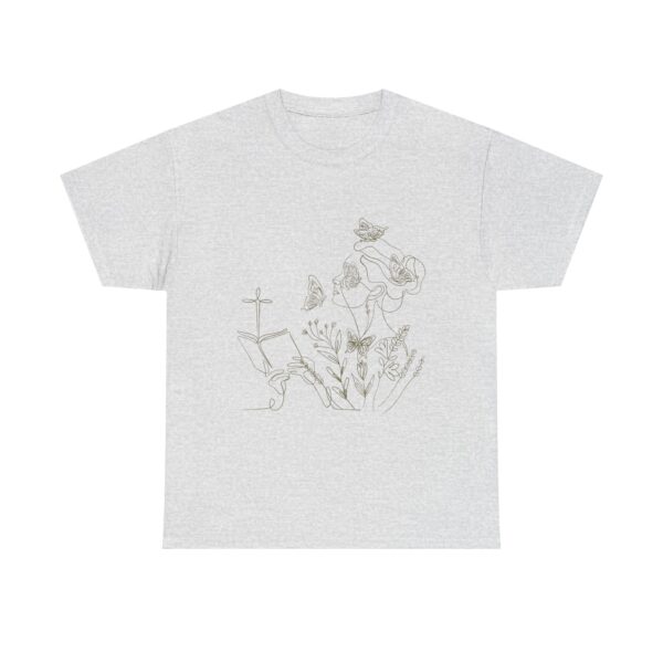 Woman Reading Bible Shirt | Christian Shirt - Image 5