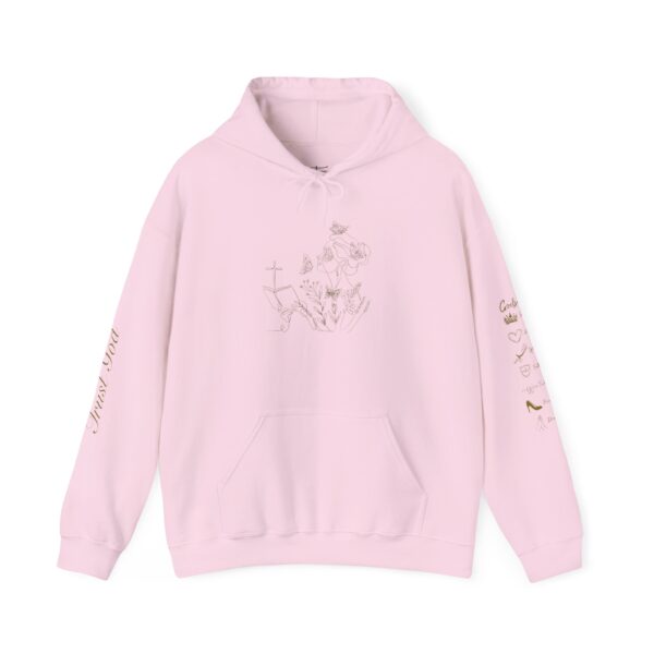 Christian Armor Up Woman Hoodie | Woman with Her Bible - Image 13