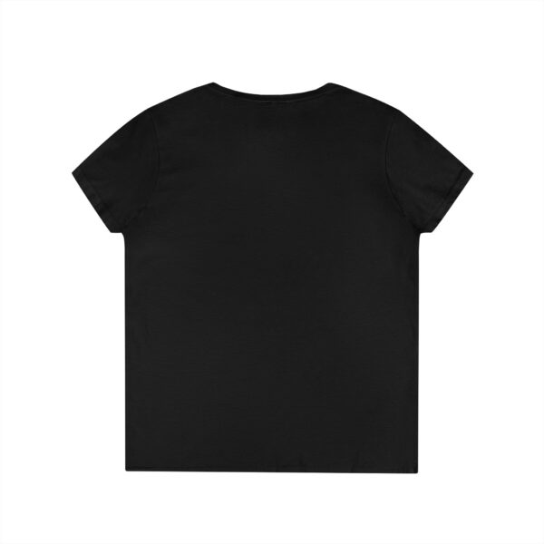 Empowering Quote Ladies' V-Neck T-Shirt - "You Become What You Believe" - Image 2