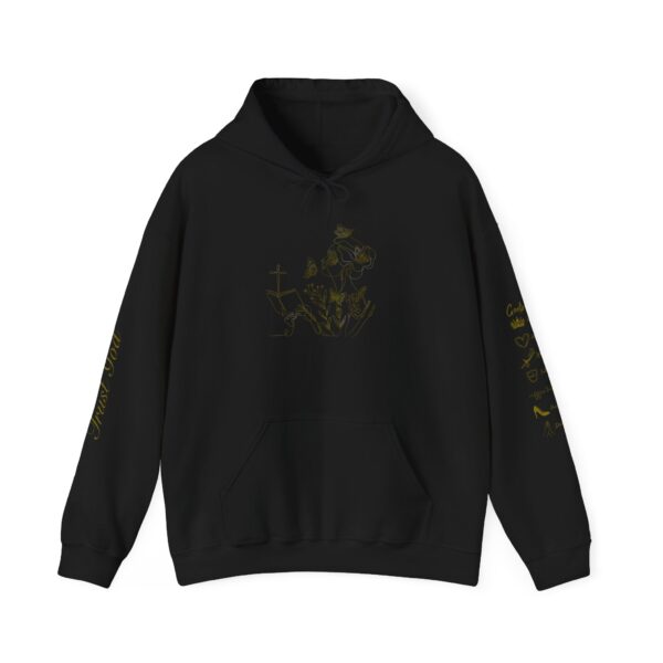 Christian Armor Up Woman Hoodie | Woman with Her Bible - Image 5